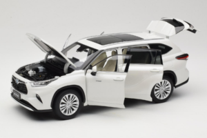 Toyota Highlander XU70 Weiss OEM 1:18 26071-2011 Metall – Bild 2 von 8