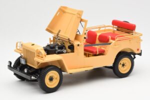 Toyota Land Cruiser BJ Beige Kyosho 1:18 08959BE Metall – Bild 2 von 8