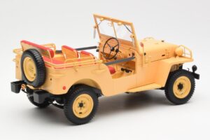 Toyota Land Cruiser BJ Beige Kyosho 1:18 08959BE Metall – Bild 3 von 8