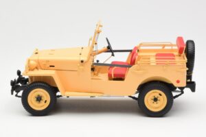 Toyota Land Cruiser BJ Beige Kyosho 1:18 08959BE Metall – Bild 4 von 8