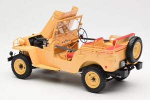 Toyota Land Cruiser BJ Beige Kyosho 1:18 08959BE Metall – Bild 5 von 8