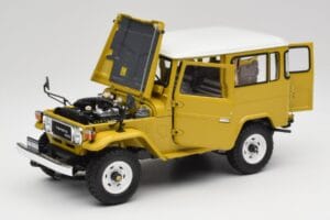 Toyota Land Cruiser FJ40 Senf Gelb Kyosho 1:18 08971Y Metall – Bild 2 von 8
