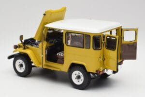 Toyota Land Cruiser FJ40 Senf Gelb Kyosho 1:18 08971Y Metall – Bild 5 von 8