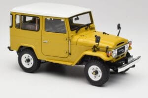 Toyota Land Cruiser FJ40 Senf Gelb Kyosho 1:18 08971Y Metall – Bild 6 von 8