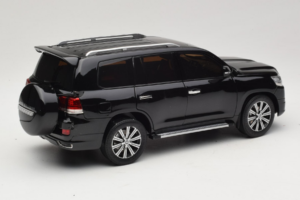 Toyota Land Cruiser LC200 Schwarz Kengfai 1:18 KF024-13 Metall – Bild 3 von 8