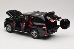 Toyota Land Cruiser LC200 Schwarz Kengfai 1:18 KF024-13 Metall – Bild 5 von 8