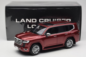 Toyota Land Cruiser LC300 ZX Rot LCD 1:18 LCD18013-ZX-RE Metall – Bild 8 von 8