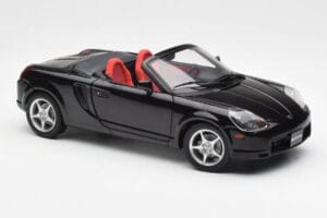 Toyota MR2 Spyder W30 Schwarz LHD AUTOart 1:18 78714 Metall – Bild 6 von 8