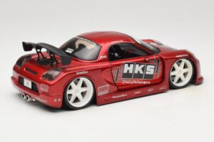 Toyota MR2 Spyder ZZW30 Tuned Rot Jada 1:18 63194 Metall – Bild 3 von 8