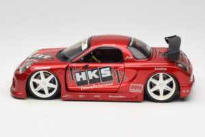Toyota MR2 Spyder ZZW30 Tuned Rot Jada 1:18 63194 Metall – Bild 4 von 8