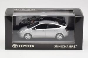 Toyota Prius Silber Minichamps 1:43 TOYOTA005 Metall – Bild 4 von 4