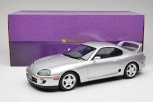 Toyota Supra A80 Silber Kyosho 1:12 KSR12006S Resin – Bild 6 von 6