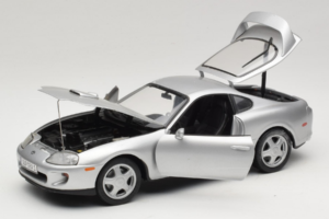 Toyota Supra A80 Silber Kyosho 1:18 8847 Metall – Bild 2 von 8