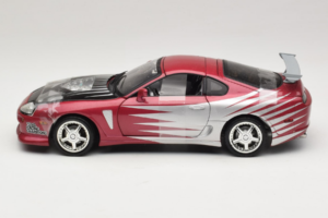 Toyota Supra A80 Fast & Furious Lila Silber ERTL 1:18 33708 Metall – Bild 3 von 6