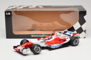Toyota TF105 #16 J. Trulli Panasonic Toyota Racing 2005 Minichamps 1:18 100050016 Metall – Bild 7 von 7