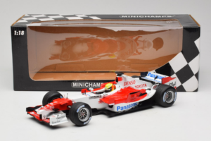 Toyota TF105 #17 R. Schumacher Panasonic Toyota Racing 2005 Minichamps 1:18 100050017 Metall – Bild 7 von 7