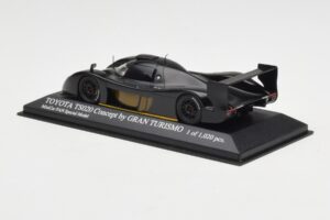 Toyota TS020 Concept Gran Turismo Special Schwarz Minichamps 1:43 TOYOTA010 Metall – Bild 3 von 4