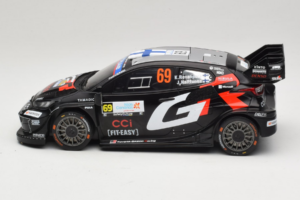 Toyota GR Yaris Rally1 #69 K. Rovanpera / J. Halttunen Rally Islas Canarias 2025 IXO 1:18 18RMC249A Metall – Bild 3 von 6