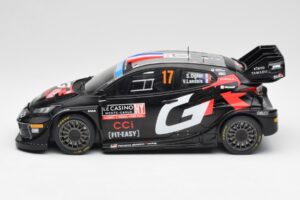 Toyota GR Yaris Rally1 #17 S. Ogier / V. Landais Rally Monte Carlo 2024 IXO 1:18 18RMC196 Metall – Bild 3 von 6