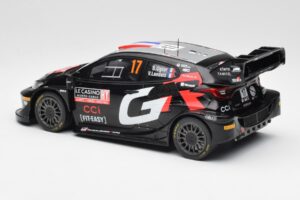 Toyota GR Yaris Rally1 #17 S. Ogier / V. Landais Rally Monte Carlo 2024 IXO 1:18 18RMC196 Metall – Bild 5 von 6