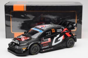 Toyota Yaris Rally1 WRC #33 E. Evans / S. Martin Rally Monte Carlo Night Version 2024 IXO 1:18 18RMC197 Metall – Bild 6 von 6