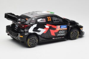 Toyota Yaris Rally1 WRC #33 E. Evans / S. Martin Rally Sweden 2024 IXO 1:18 18RMC200 Metall – Bild 2 von 6