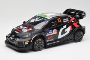 Toyota Yaris Rally1 WRC #33 E. Evans / S. Martin Rally Sweden 2024 IXO 1:18 18RMC200 Metall