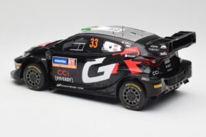 Toyota Yaris Rally1 WRC #33 E. Evans / S. Martin Rally Sweden 2024 IXO 1:18 18RMC200 Metall – Bild 5 von 6