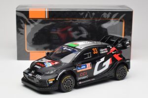 Toyota Yaris Rally1 WRC #33 E. Evans / S. Martin Rally Sweden 2024 IXO 1:18 18RMC200 Metall – Bild 6 von 6