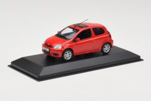 Toyota Yaris TS Rot Minichamps 1:43 430166062 Metall – Bild 2 von 4