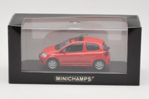 Toyota Yaris TS Rot Minichamps 1:43 430166062 Metall – Bild 4 von 4