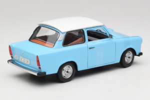Trabant 601 Deluxe Blau Weiss Sun Star 1:18 4286 Metall – Bild 2 von 6