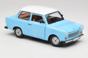 Trabant 601 Deluxe Blau Weiss Sun Star 1:18 4286 Metall – Bild 4 von 6
