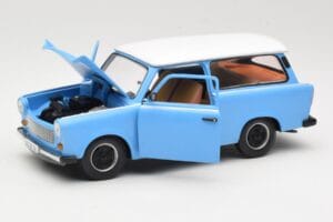 Trabant 601 Kombi Blau Sun Star 1:18 4272 Metall – Bild 2 von 8