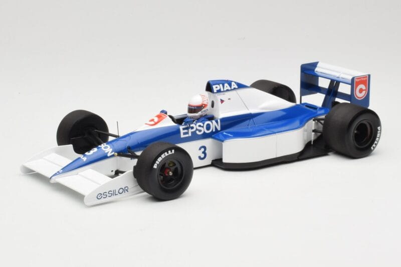 Tyrrell Ford 018 #4 S. Nakajima 6th Place USA GP 1990 Minichamps 1:18 110900003 Metall