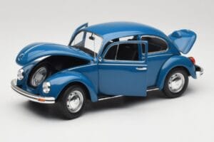 Volkswagen 1200 Blau Minichamps 1:18 150057104 Metall – Bild 2 von 8