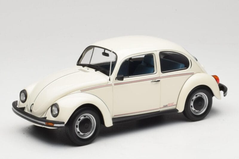 Volkswagen 1200 Jeans Käfer Weiss Minichamps 1:18 150057101 Metall