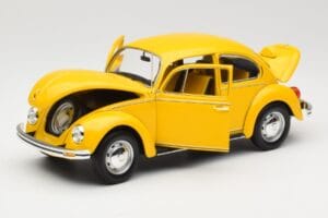 Volkswagen Beetle 1200 Gelb Minichamps 1:18 150057106 Metall – Bild 2 von 8