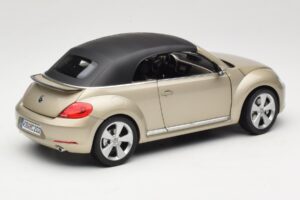Volkswagen Beetle A5 Cabriolet Grau Kyosho 1:18 5C3099302P7W Metall – Bild 3 von 8
