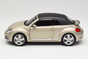 Volkswagen Beetle A5 Cabriolet Grau Kyosho 1:18 5C3099302P7W Metall – Bild 4 von 8