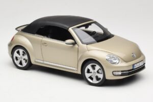 Volkswagen Beetle A5 Cabriolet Grau Kyosho 1:18 5C3099302P7W Metall – Bild 6 von 8