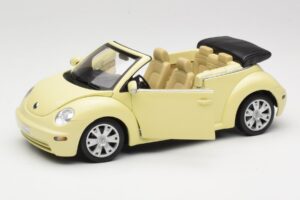 Volkswagen Beetle Cabriolet Gelb Gate 1:18 VW24108 Metall – Bild 2 von 8