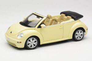 Volkswagen Beetle Cabriolet Gelb Gate 1:18 VW24108 Metall