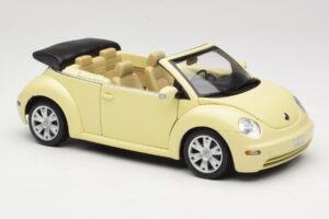 Volkswagen Beetle Cabriolet Gelb Gate 1:18 VW24108 Metall – Bild 6 von 8