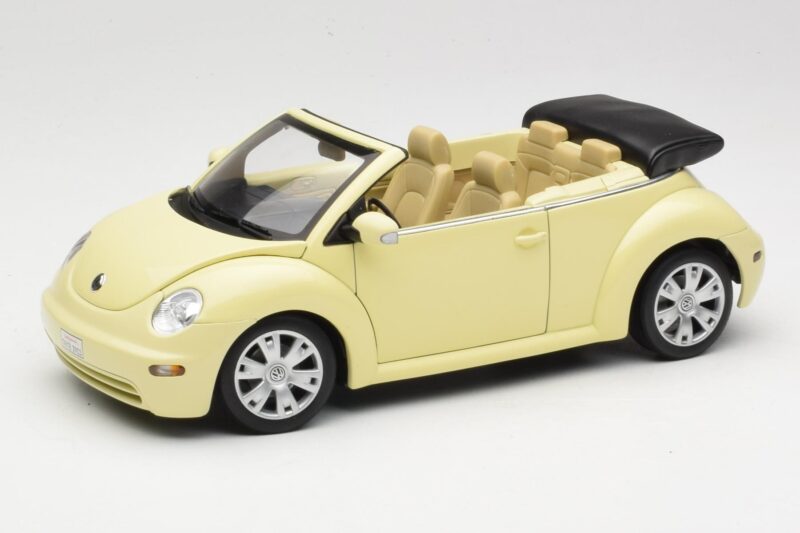 Volkswagen Beetle Cabriolet Gelb Gate 1:18 VW24108 Metall