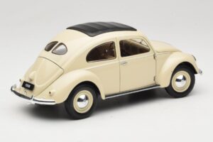 Volkswagen Beetle Type 1 Classic Weiss Welly 1:18 18040W Metall – Bild 3 von 8