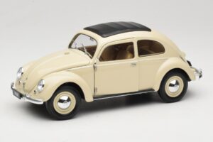 Volkswagen Beetle Type 1 Classic Weiss Welly 1:18 18040W Metall