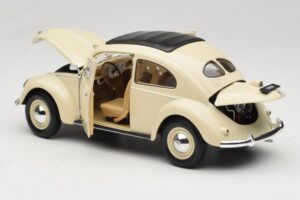 Volkswagen Beetle Type 1 Classic Weiss Welly 1:18 18040W Metall – Bild 5 von 8