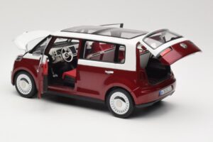 Volkswagen Bulli Minibus Concept Rot & Weiss Norev 1:18 7E9099203BL9 Metall – Bild 5 von 8