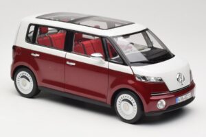 Volkswagen Bulli Minibus Concept Rot & Weiss Norev 1:18 7E9099203BL9 Metall – Bild 6 von 8